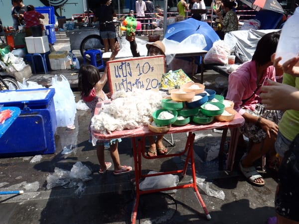 songkran - bangkok, thailand