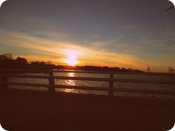 Norfolk Sunset :: Inquiring Chef