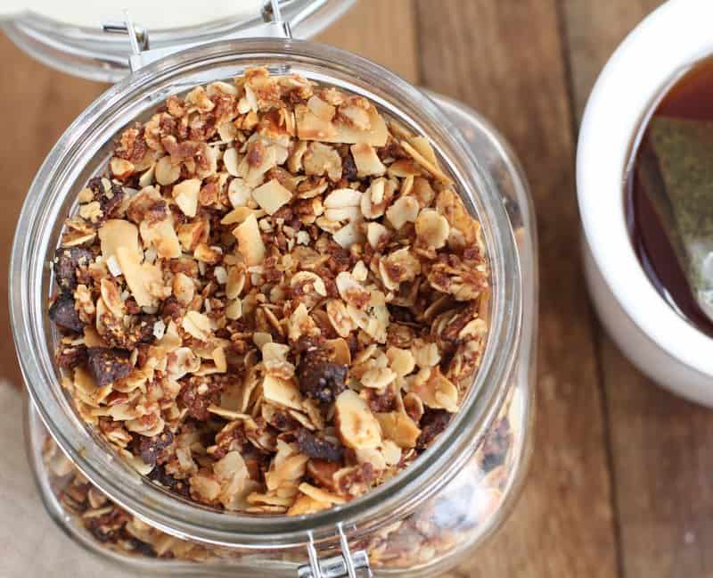 Chai Spice Granola with Almonds and Coconut 5