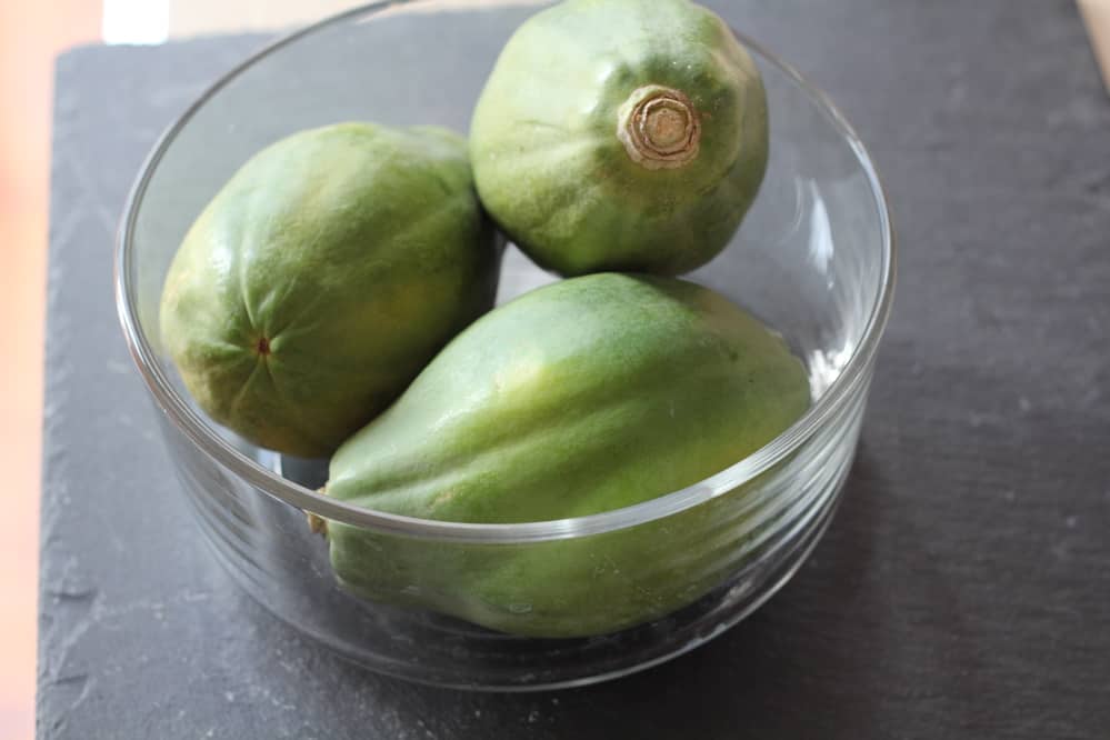 Ingredients for Green Papaya Salad - Som Tum Thai